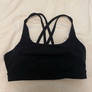 Lululemon sports bra in size 8 black